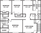 Three Bedroom Madison