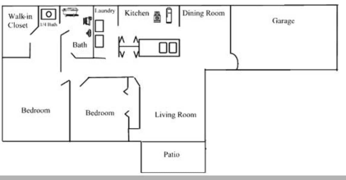 2BR/1BA - Sylvan Townhomes