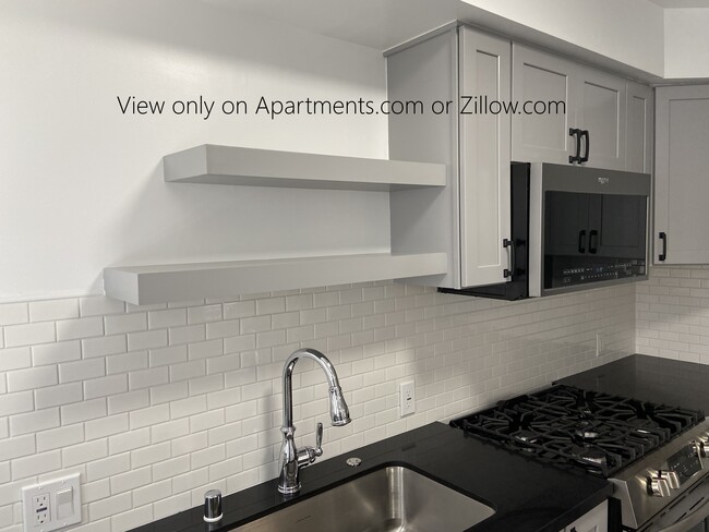 Floating Shelves above sink - 5949 Chula Vista Way