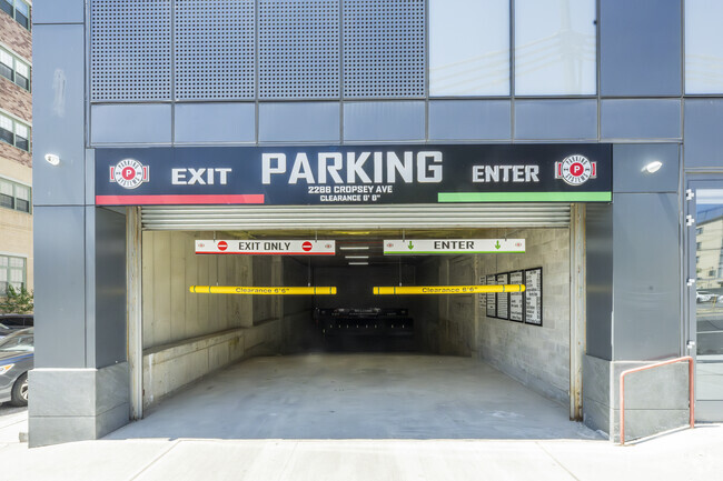 Building's parking - Bayview Courtyard