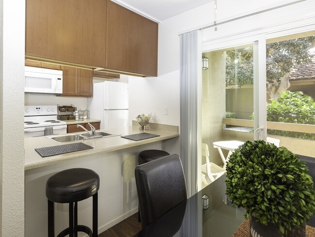 Dining and Kitchen Area - Eucalyptus Grove Apartments