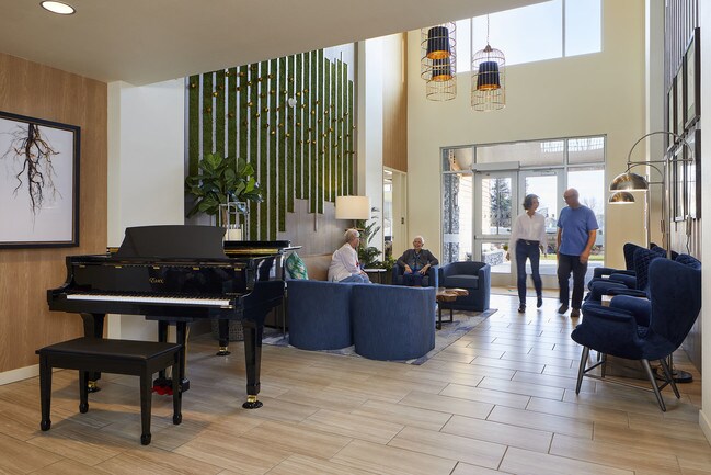 Sala de estar - Revel Spokane All-Inclusive Senior Living