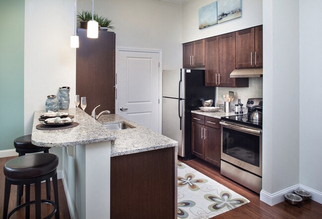 One of Our Phase II Apartments with Hardwood Floors - The Commons at SouthField