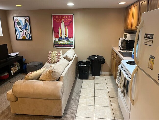 Another configuration of common area (before the kitchen was redone) - 4006 7th St NW