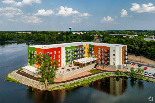 Aerial - Scholfield Mill Apartments