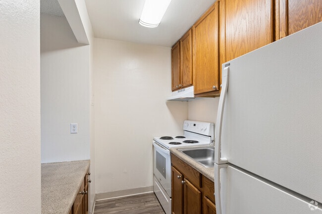Apartamento tipo estudio de 1 dormitorio y 1 baño - 485 pies cuadrados - Cocina - Orchard Glen