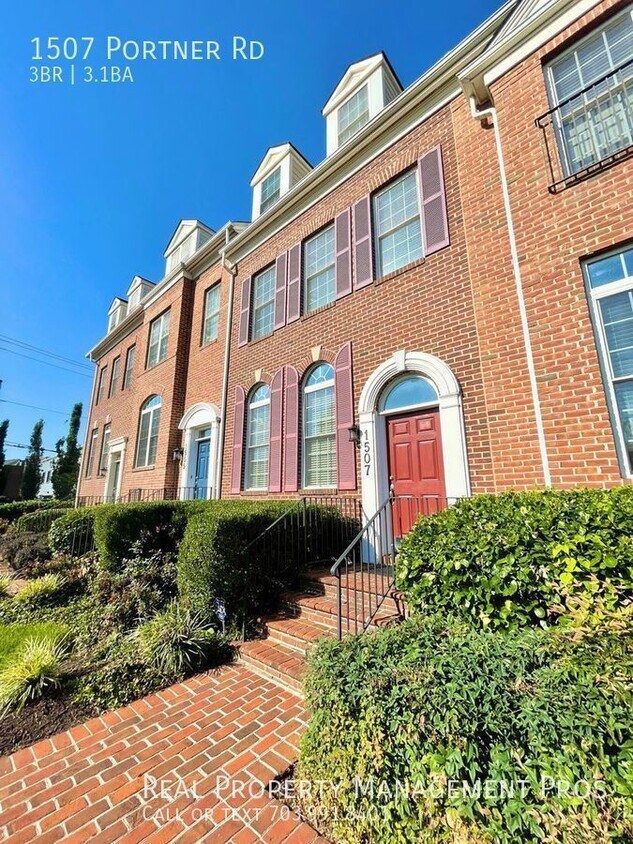 1507 Portner Rd, Alexandria, VA 22314 Townhome Rentals in Alexandria