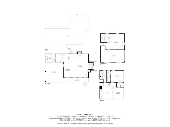 Plano de planta - 1050 Pathfinder Rd