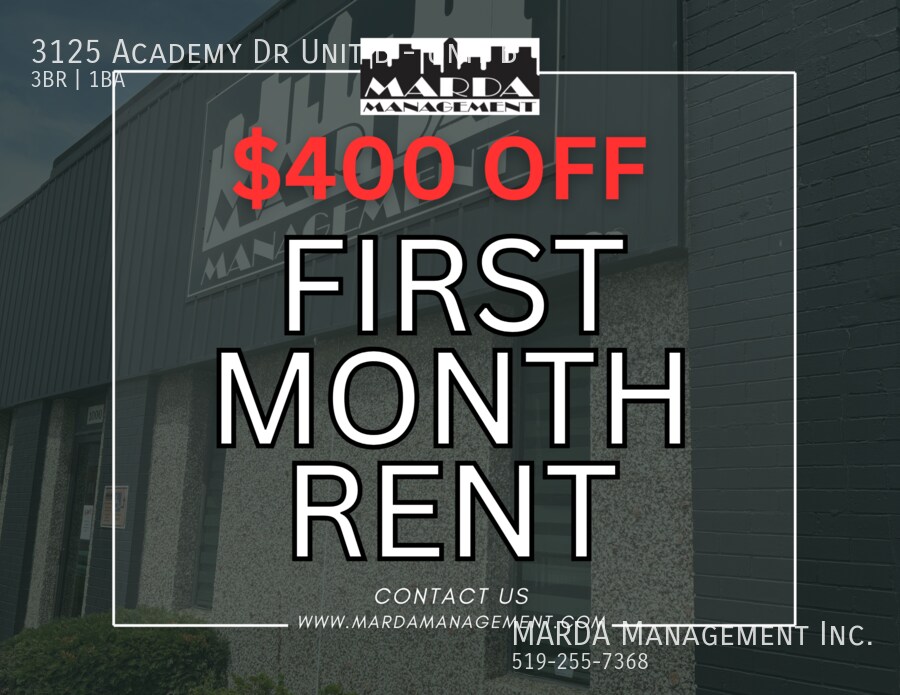 STUNNING 3BED/1 BATH LOWER UNIT + HYDRO, ... - STUNNING 3BED/1 BATH LOWER UNIT +  HYDRO, ...