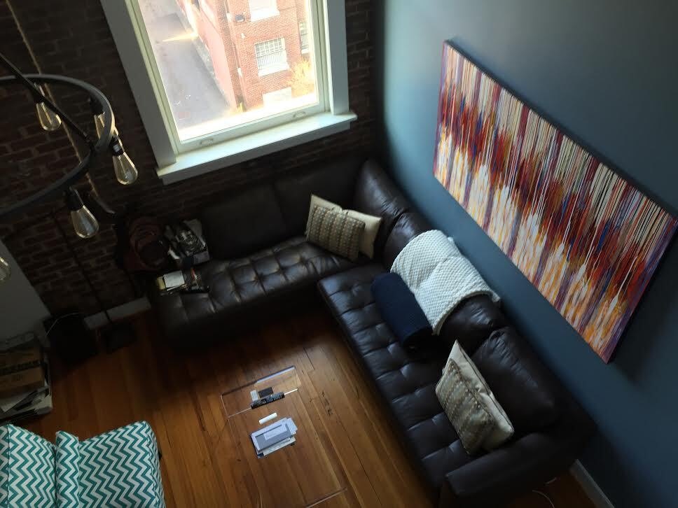 Two level living room - 1401 R St NW
