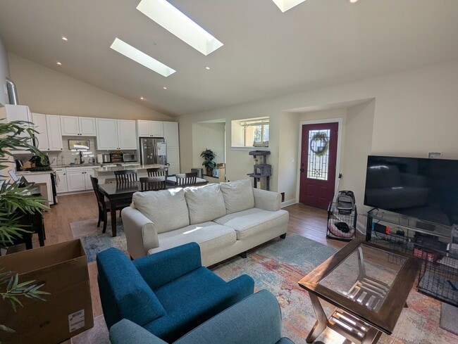 Livng Room to Kitchen - 225 W Pastorius St Townhome