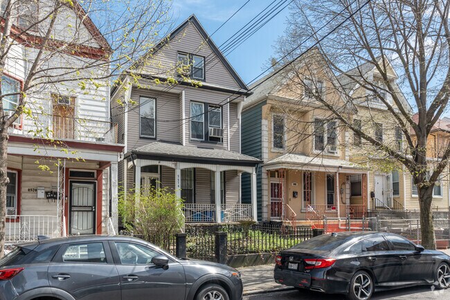 Greek revival homes on display with elegance and grandeur in the Fordham Manor neighborhood.