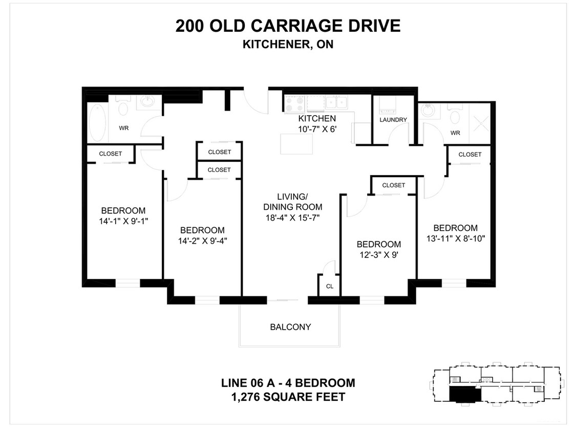 Collegeview Commons Apartments 200 Old Carriage Rd Kitchener, ON
