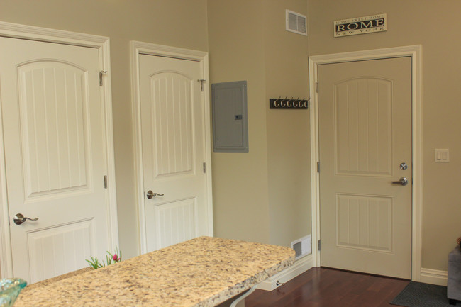 Main entrance to apartment unit - The Delta Luxury Apartment Community