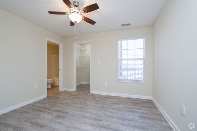 3BR, 2BA - 1,525SF - Primary Bedroom - Rosewood at Clemson