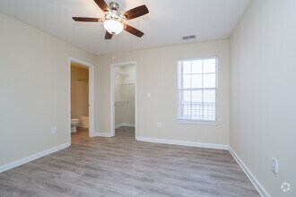 3BR, 2BA - 1,525SF - Primary Bedroom - Rosewood at Clemson