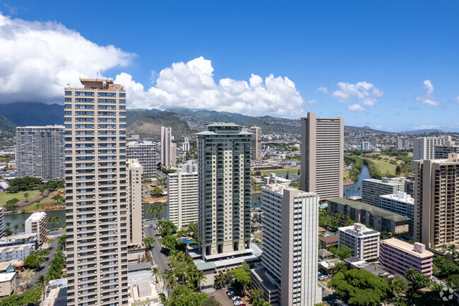 Aerial Photo - Lanikea at Waikiki