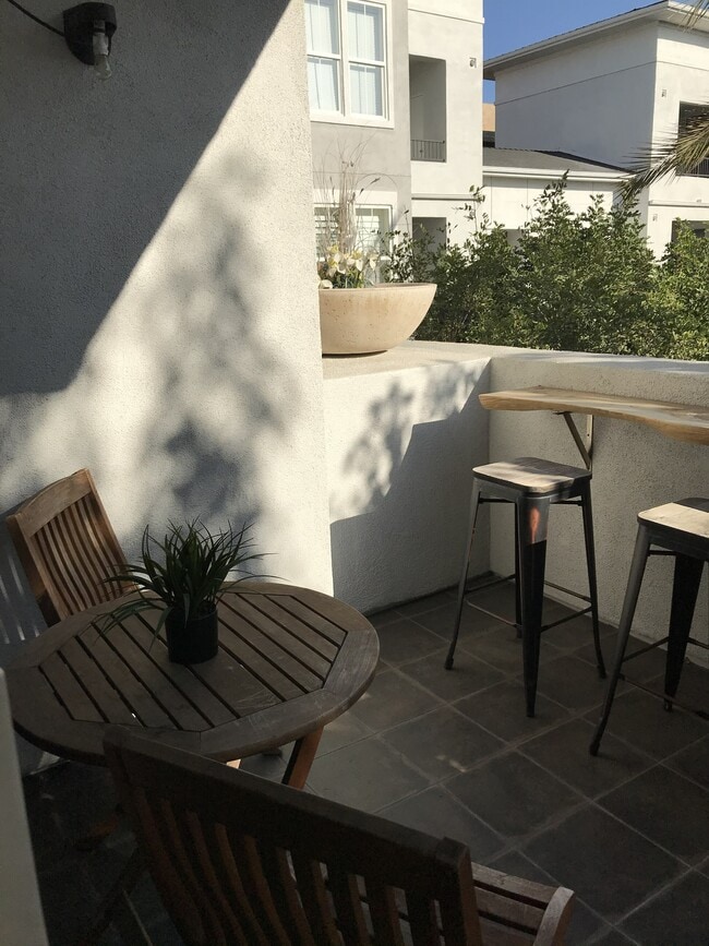 Patio (furniture INCLUDED) - 1801 E Katella Ave
