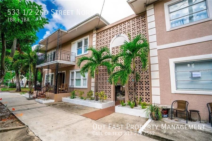 533 1/2 2nd St N, Saint Petersburg, FL 33701 House Rental in Saint