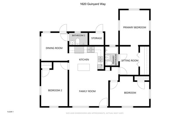 Photo - 1620 Guinyard Way House