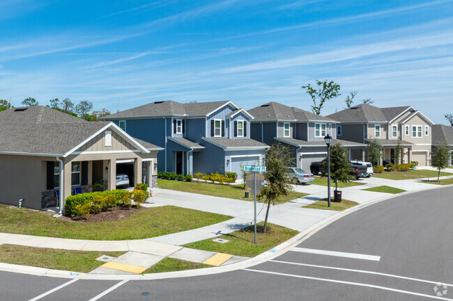 Row of Homes - Woodlake Preserve