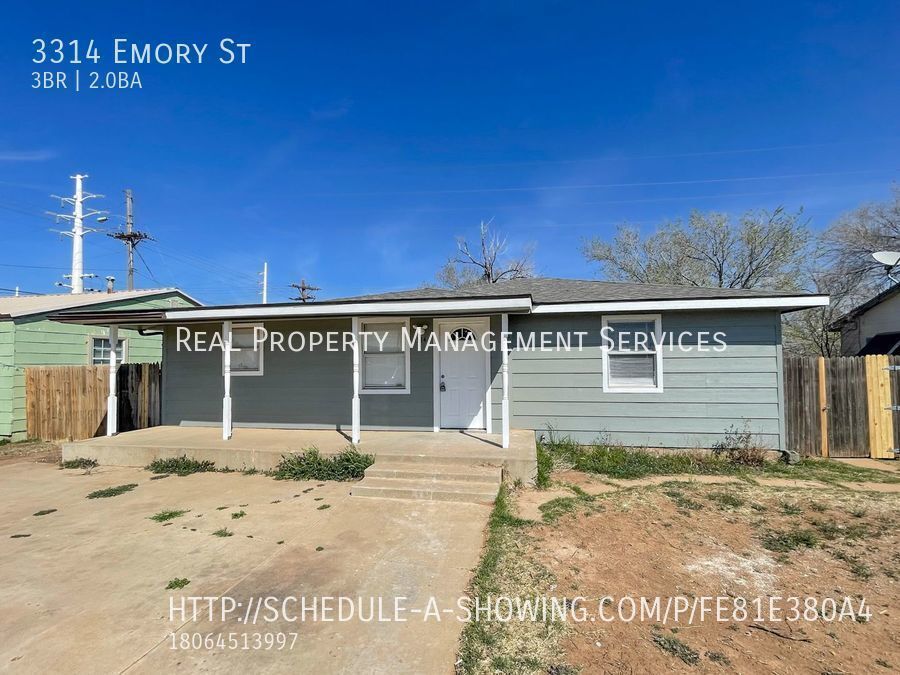 Newly Renovated 3/2 Home House Rental in Lubbock, TX