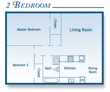 2BR/1BA - River Hill Estates