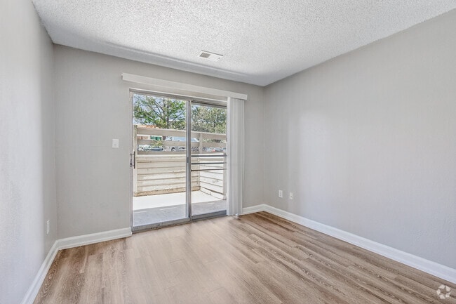 2BR, 2BA - 972SF - Second Bedroom - The Grove at City Center