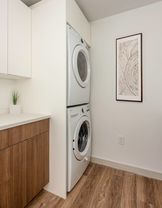 2 Bed 1 Bath - Laundry - The Abby