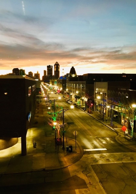 View from the living and bedroom - 507 E Locust St