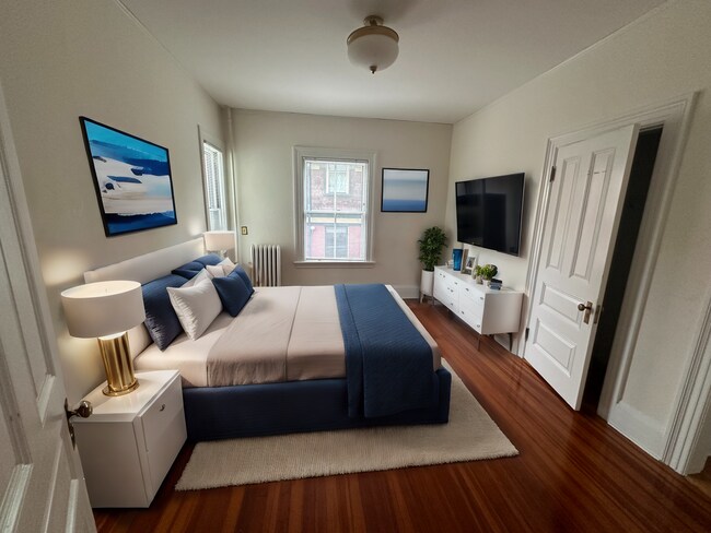 Bedroom 2 - virtual staging - 161 Bowen St