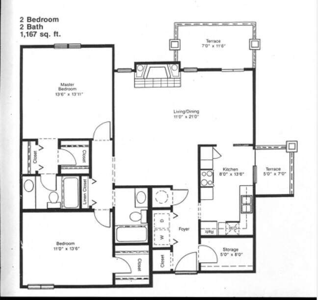 Plano de planta - 226 Hillsboro Pl