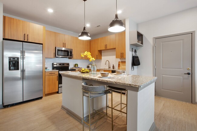 Culinary-Inspired Kitchen - Vesta City Park Apartments