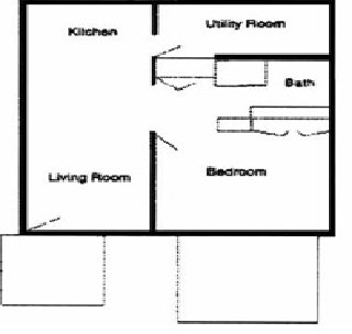 1HAB/1BA - Sunset Ridge Apartments