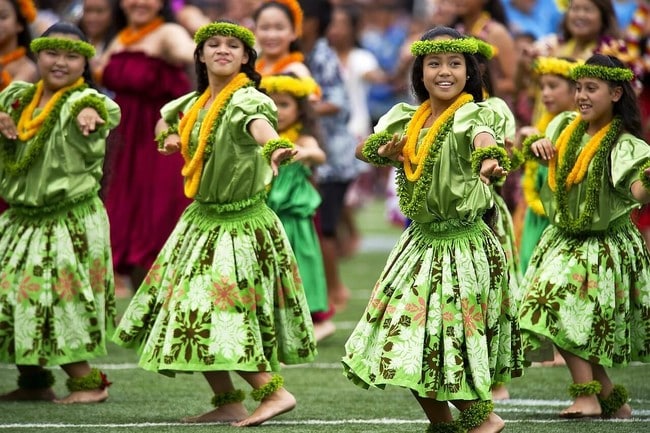 Hula dancing is an important part of Polynesian culture
