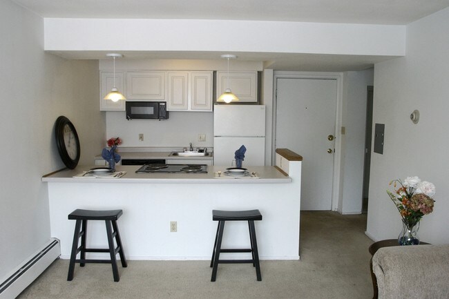 Sala de estar - Lakeview Terrace Apartments