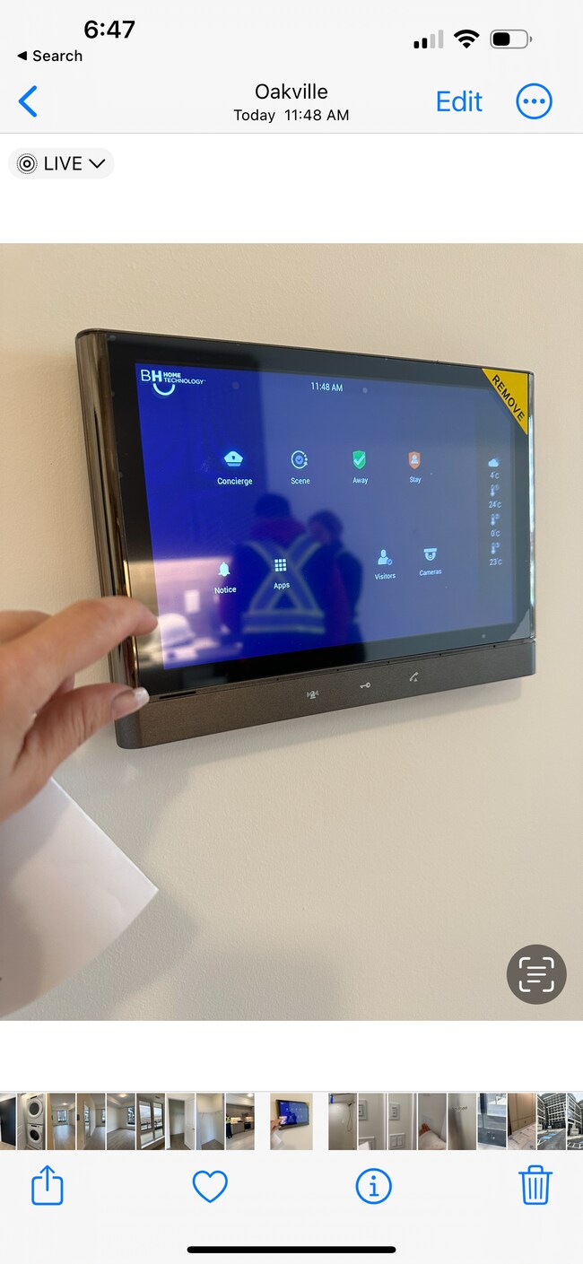 Smart condo digital you can control from your mobile - 3200 William Coltson Av