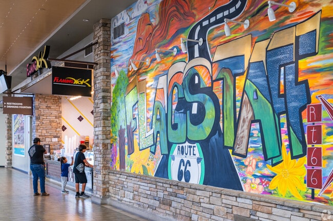 The Flagstaff Mall has eateries for almost anyone visiting from Sunnyside.
