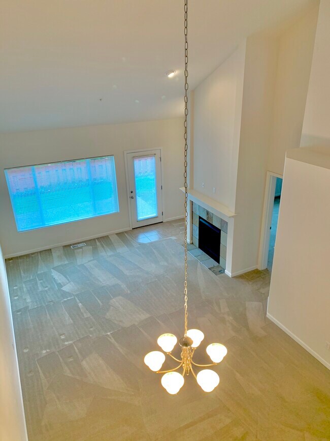 Family room with fireplace - 2514 85th Dr NE