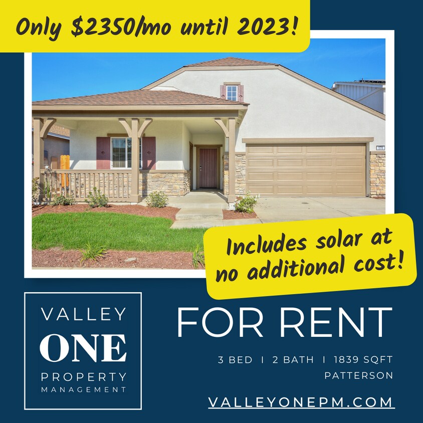 578 Bedfordshire Dr, Patterson, CA 95363 House Rental in Patterson