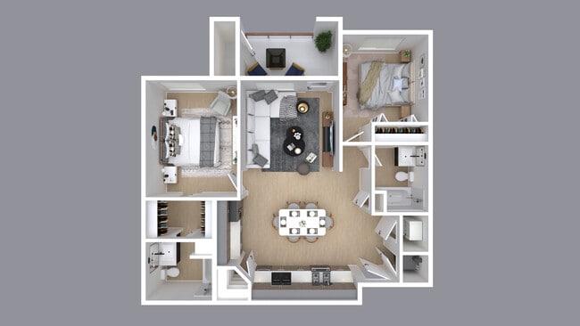 2 Bedroom - Kuna Commons
