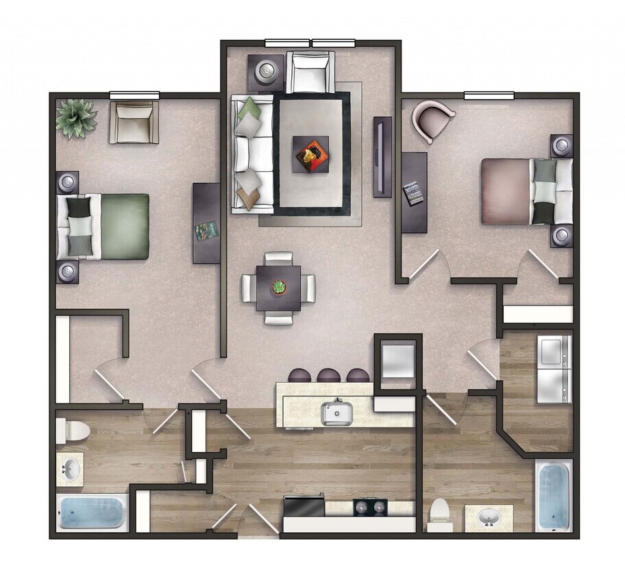Plano de planta - Commons at Fort Mill