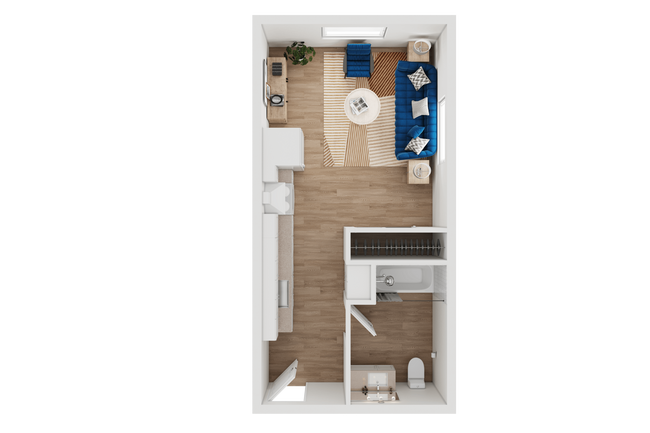 Floorplan - Mainline North | Affordable Apartments
