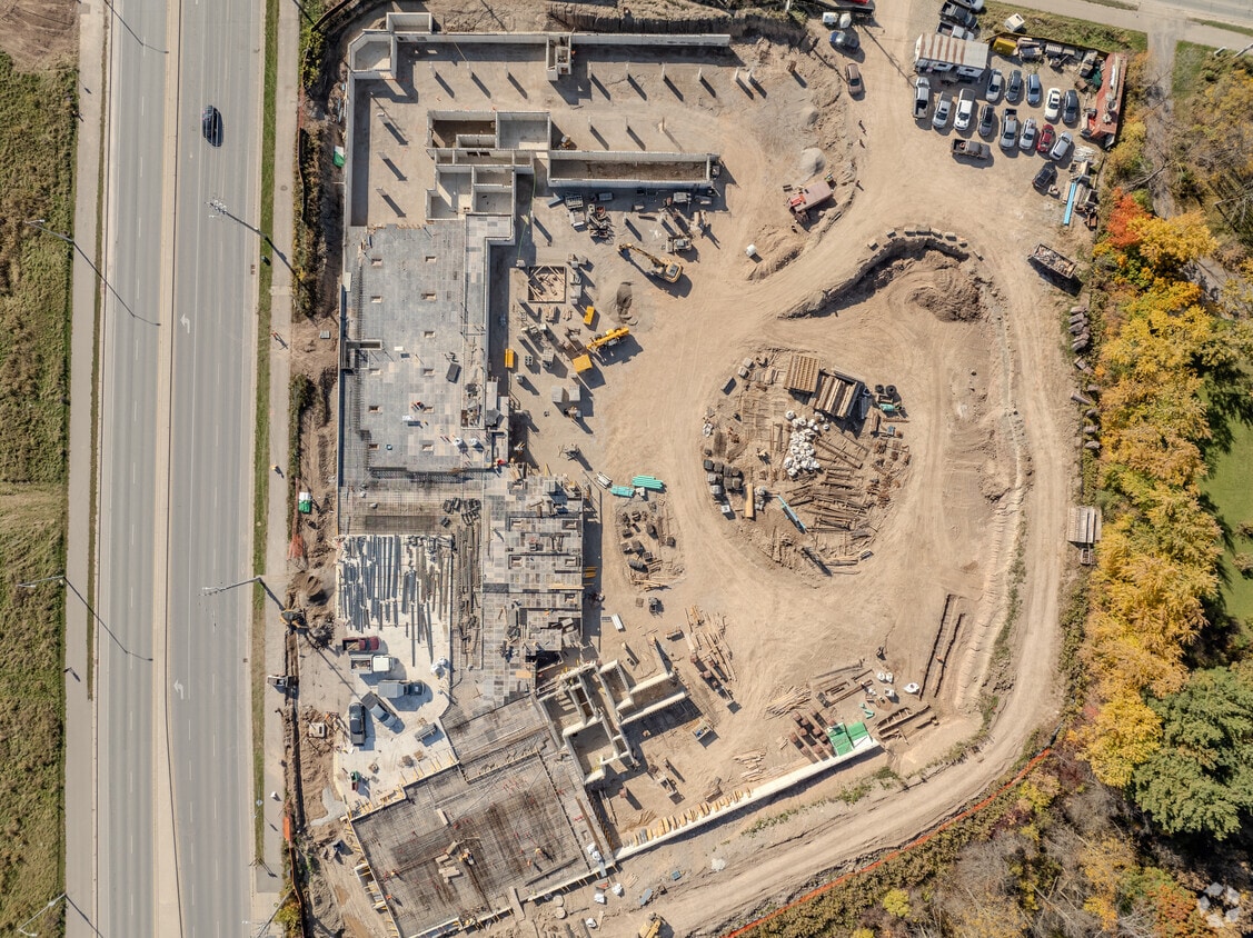 Aerial View - Creekside Condos
