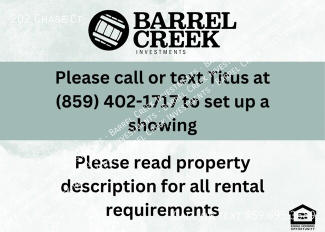 Foto del edificio - 3 Bed 1 Bath - 202 Chase Ct, Berea, KY 40403
