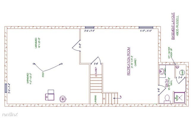 Foto del edificio - 2 br, 3 bath Duplex - 4805 Russell St 4803...