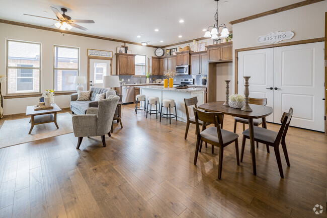 2 habitaciones, 1 baño - Sala de estar y cocina - Belmont Cove North