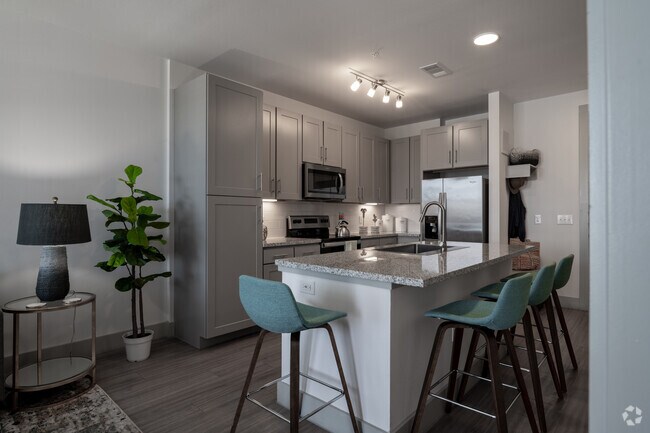 1HAB, 1BA - 663 ft² - A2 - Cocina - Rhythm