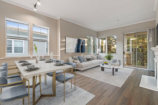 Open-concept floor plans with design flexibility - The Estates at Park Place