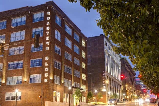 Roaster's Block at Night - Roaster's Block